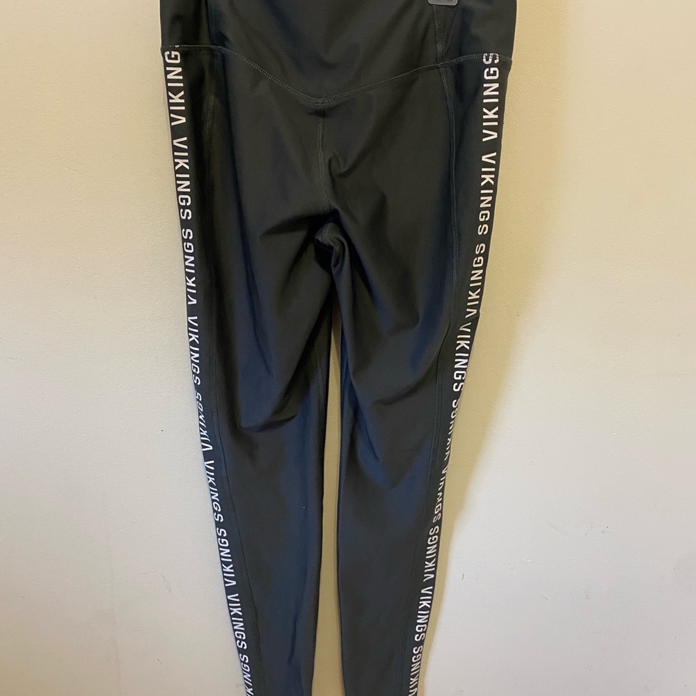 Nike Minnesota Vikings women’s leggings medium gray with decals - Picture 2 of 4